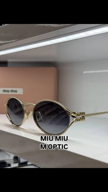 Lunettes Miu Miu, publication Instagram de M OPTIC