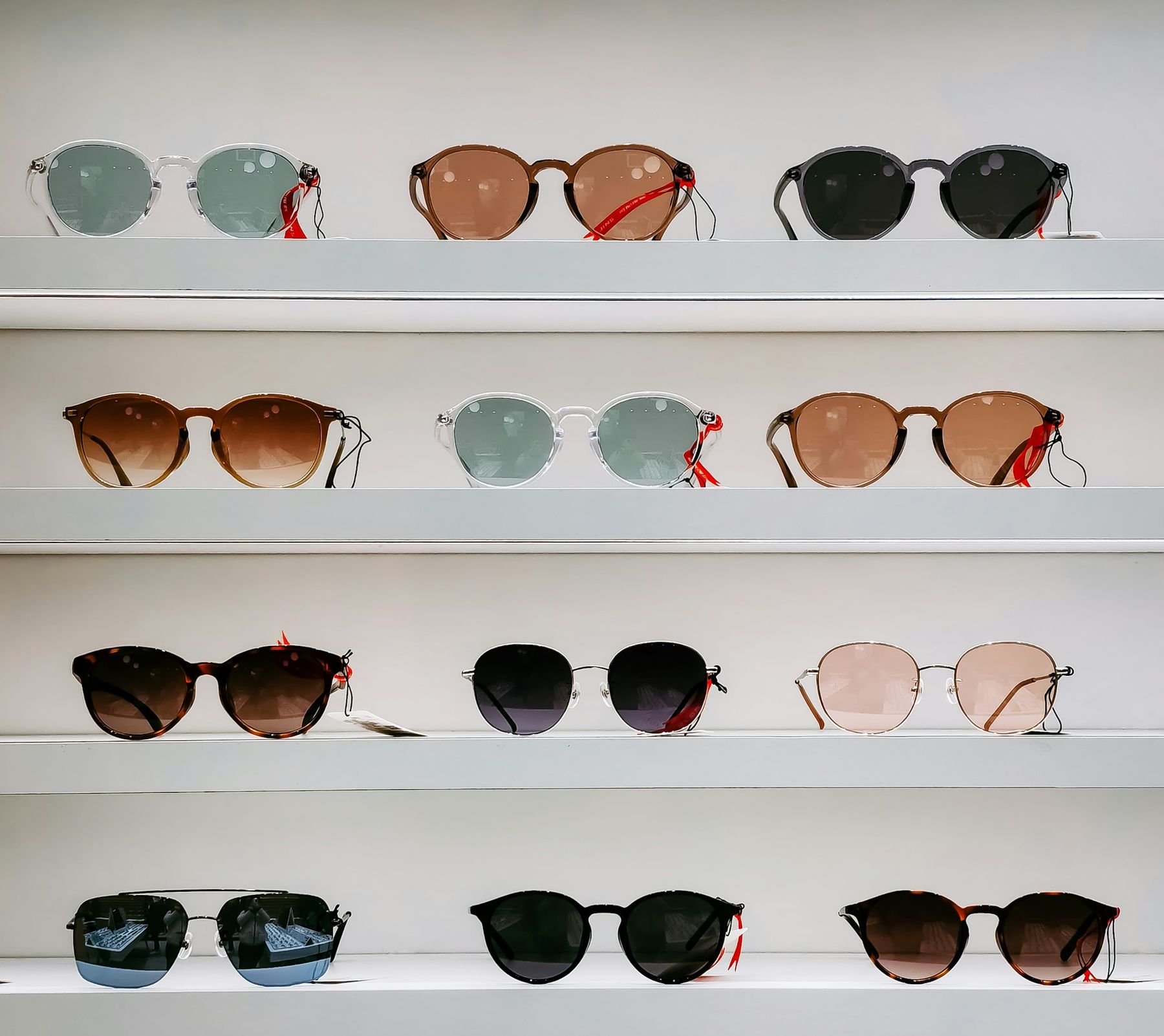 Solaires en présentoir